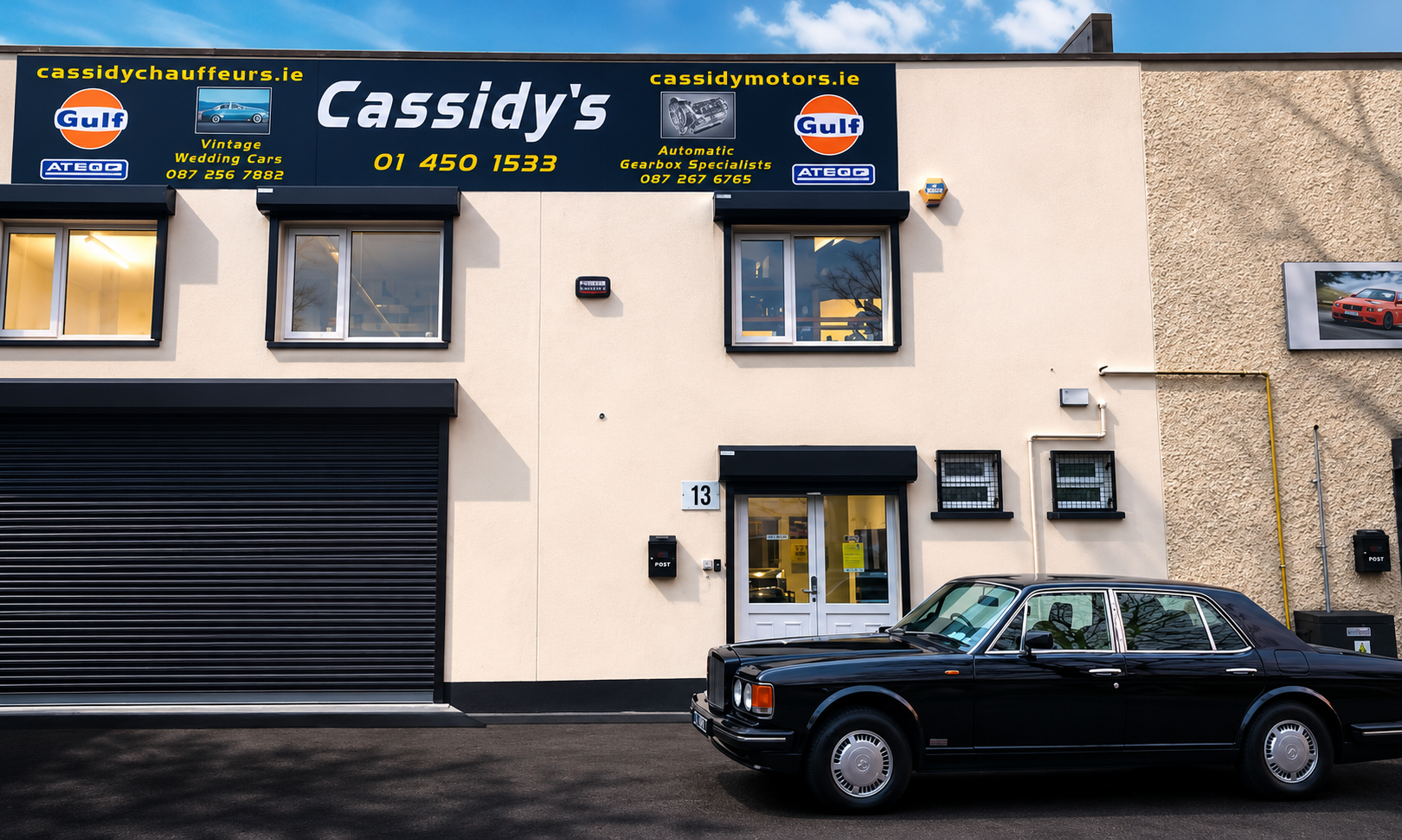 Cassidy Motors automatic gearbox workshop on Knockmitten Lane, Dublin 12